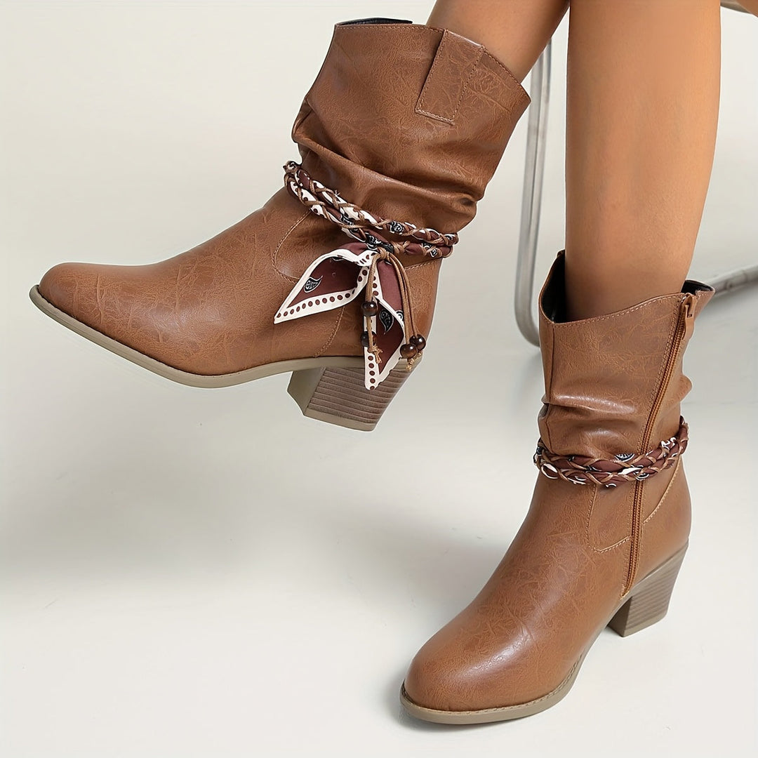Diana | Relaxed And Stylish Slouch Ankle Boots