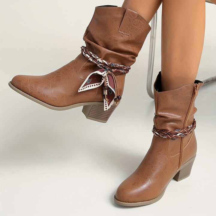 Diana | Relaxed And Stylish Slouch Ankle Boots