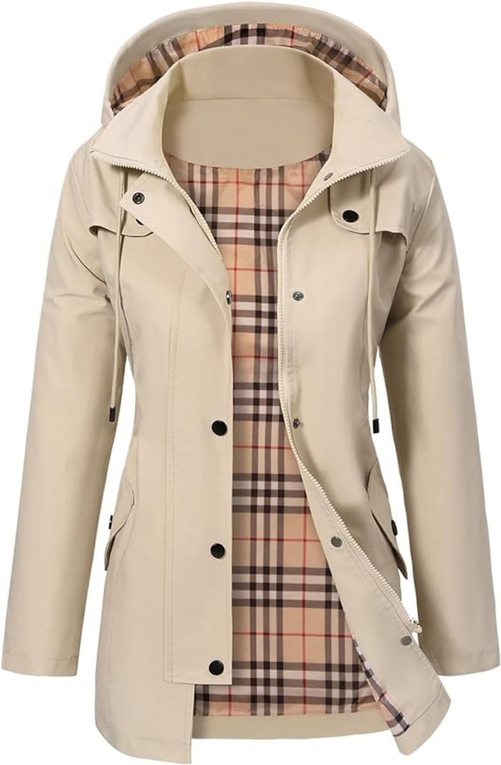 Eliza | Waterproof Hooded Rain Jacket