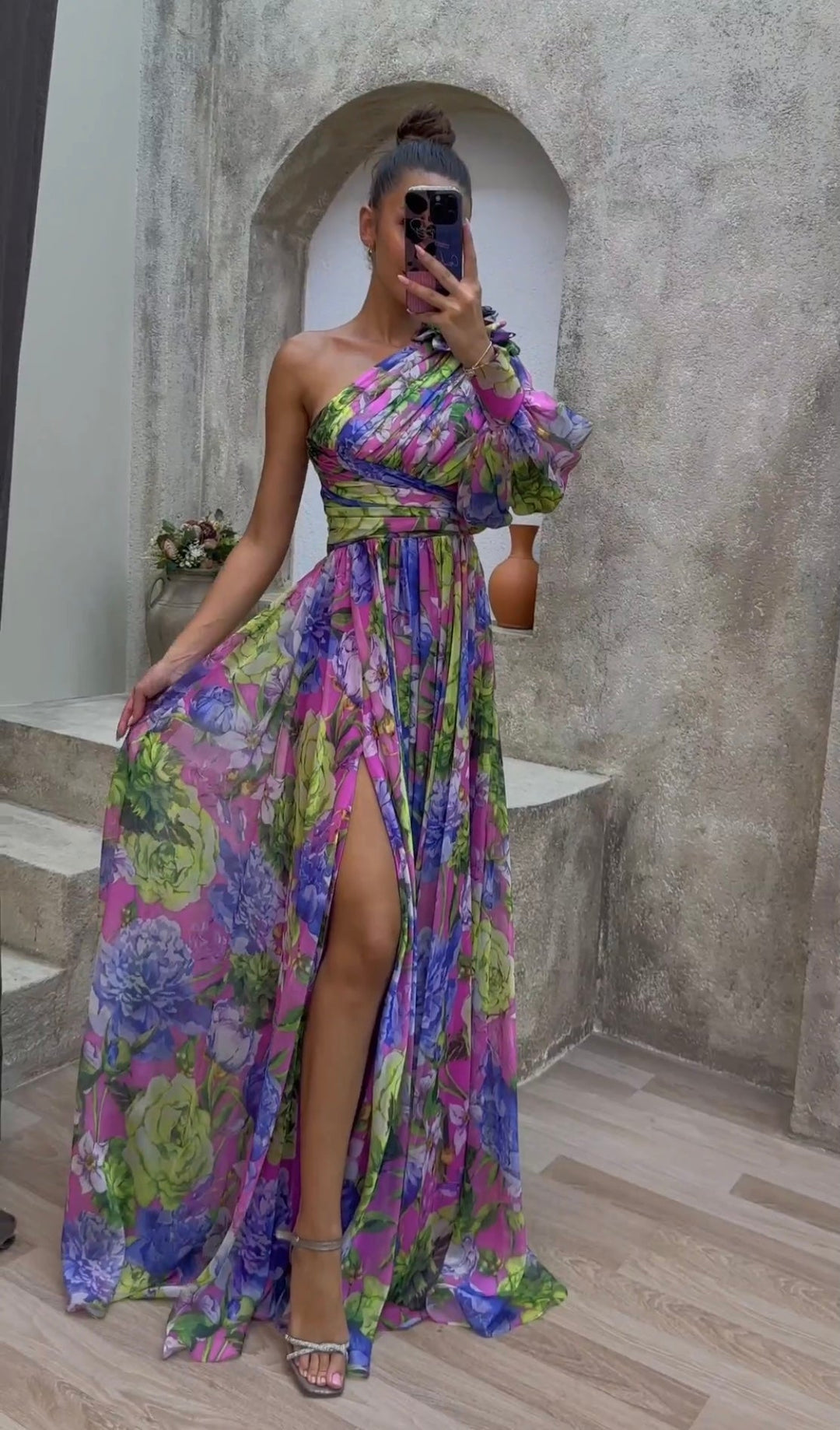 EVANIA – CHIC FLORAL DRESS