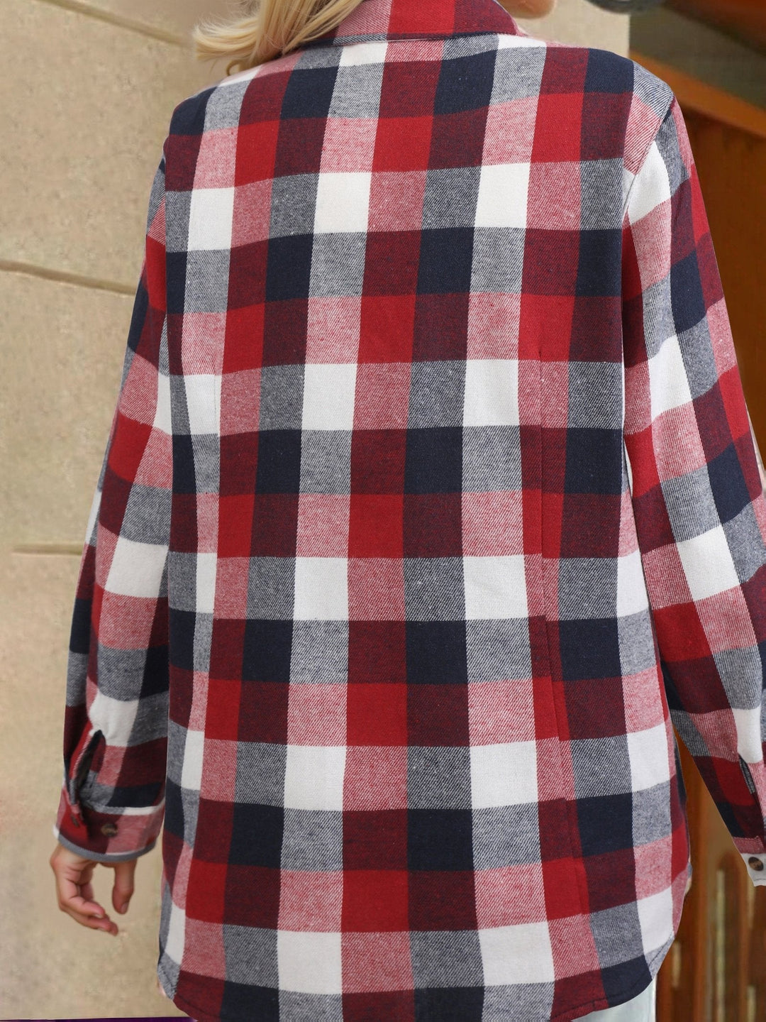 Melanie | Relaxed Buffalo Check Lumberjack