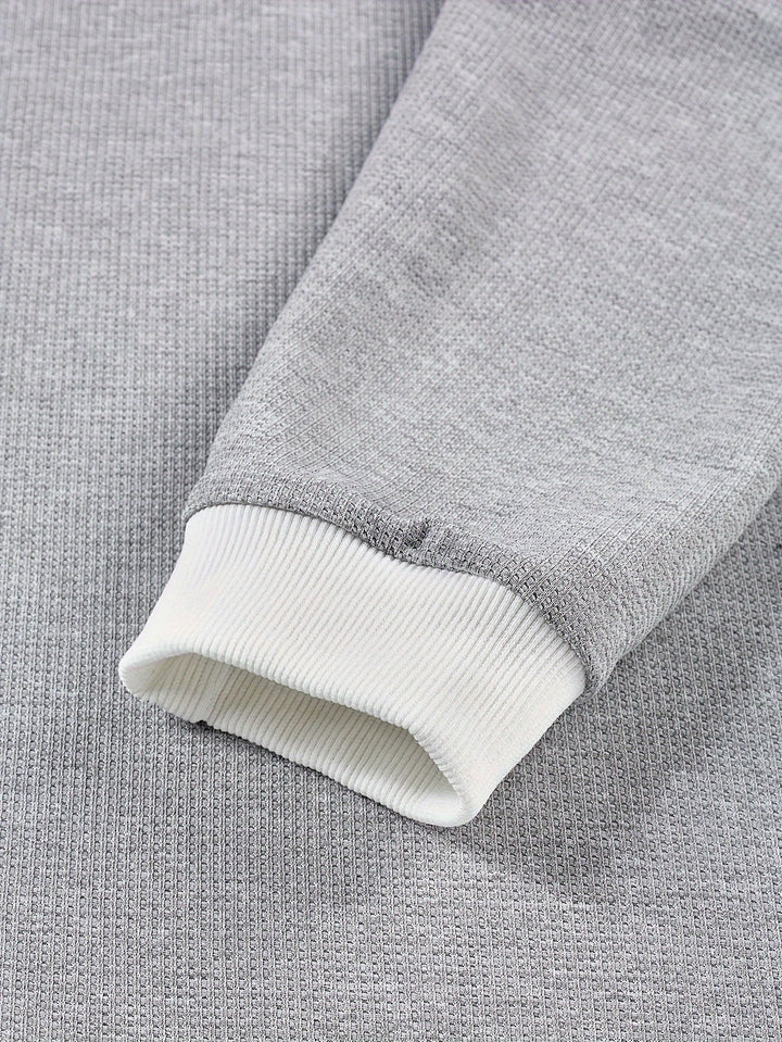 Oliver | Refined Textured Long-Sleeve Polo Shirt