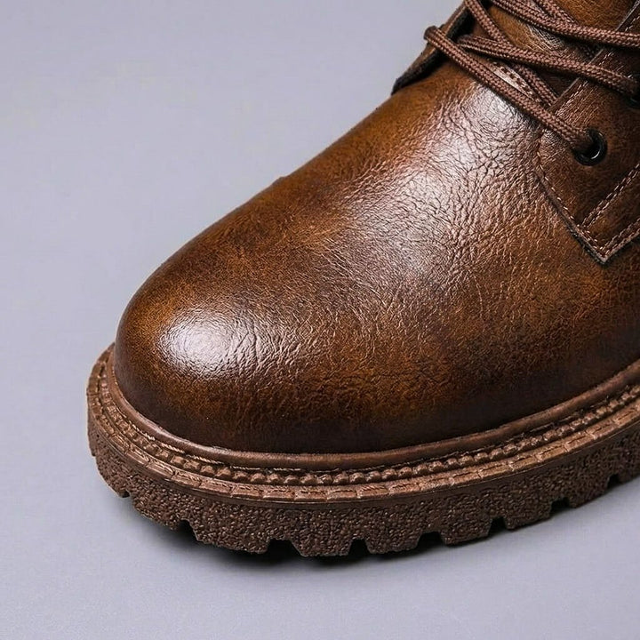 Aiden | Vintage Handcrafted Style Genuine Leather Boots