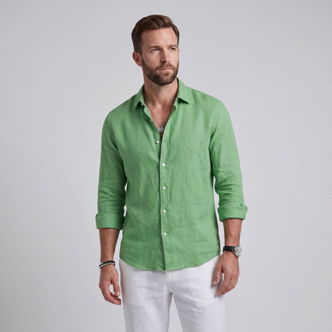 Lino | Effortless Style Loose Fit Summer Shirt
