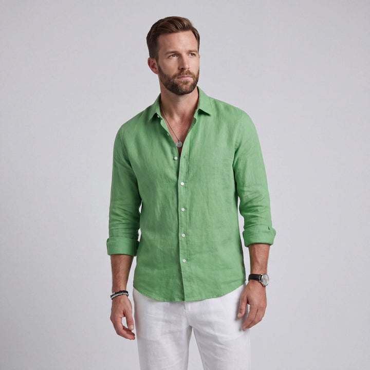 Lino | Effortless Style Loose Fit Summer Shirt