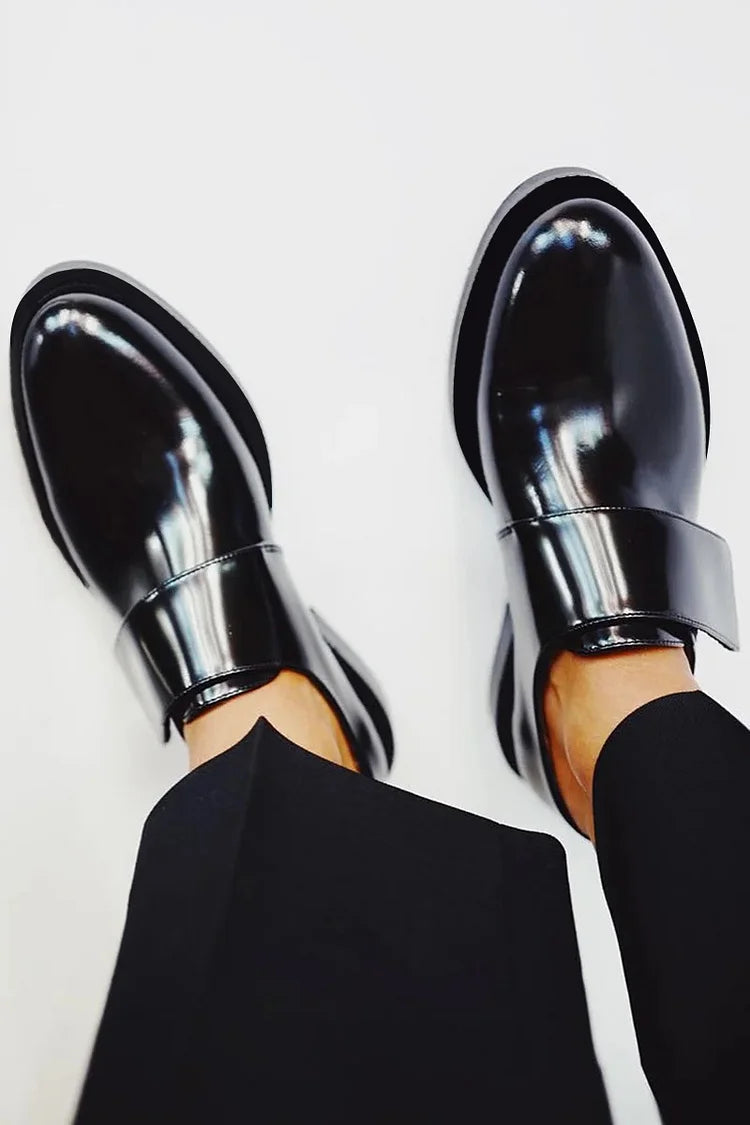 Adaline | Women's Polished Strap Loafers