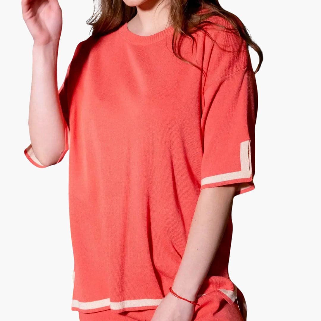 Victoria | Chic Textured Knit Two-Piece Set