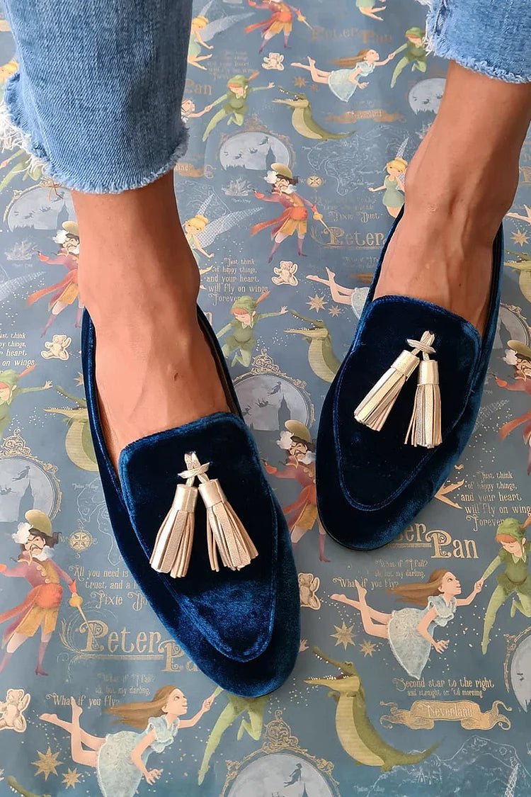 Myla | Comfortable Classic Tassel Loafers
