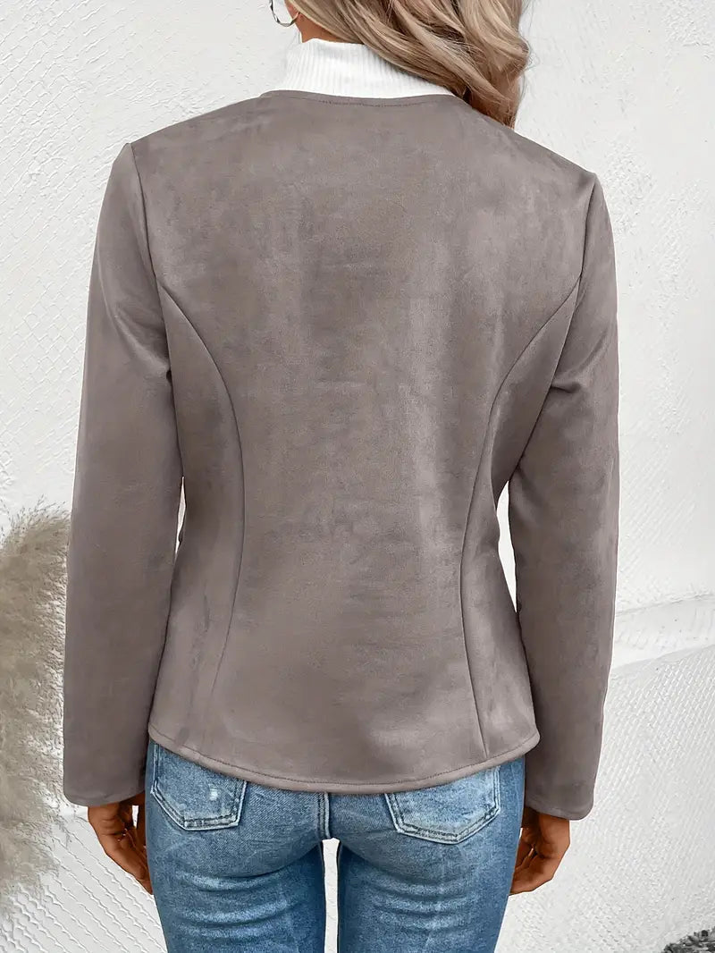 Thalia – Roksana Jacket With Zipper
