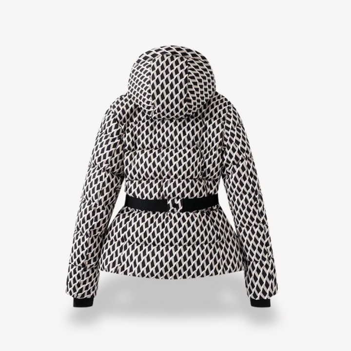 Riley | Women's Hooded Belted Puffer Jacket