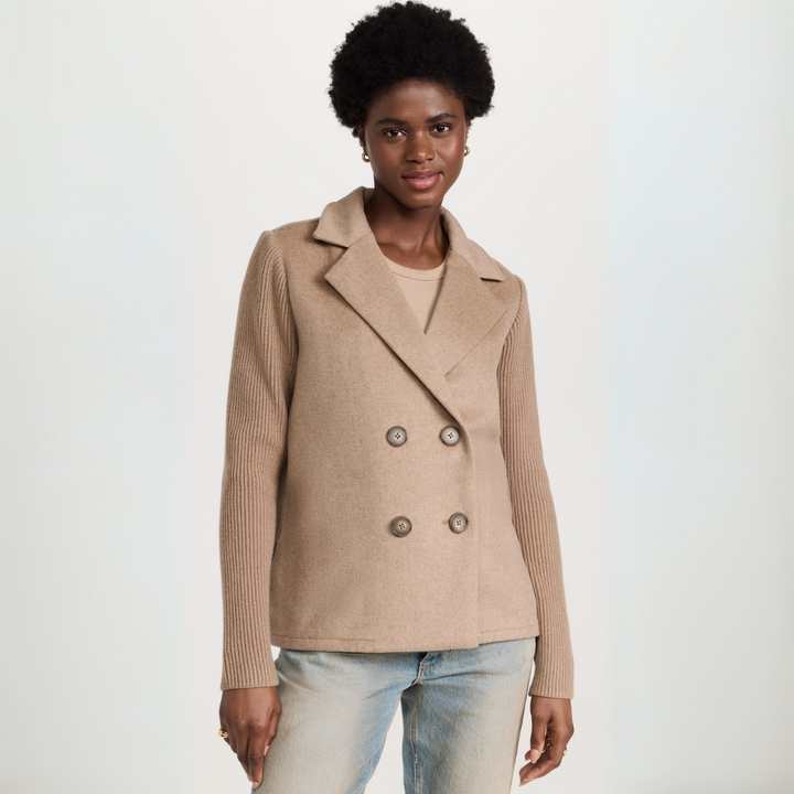 Helen- Knitted Blazer Coat