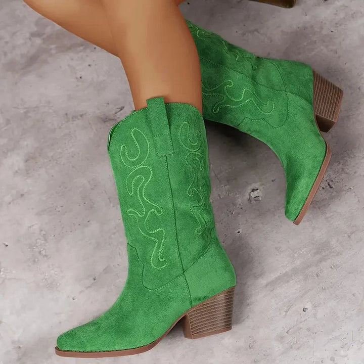 Kaitlyn | Elegant Ankle Style Cowboy Boots