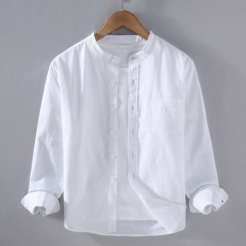Anthony | Structured Style Casual Linen Shirt