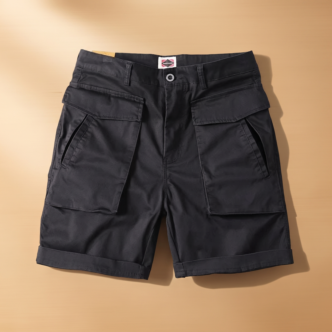 Daniel | Tailored Comfort Utility Pocket Shorts