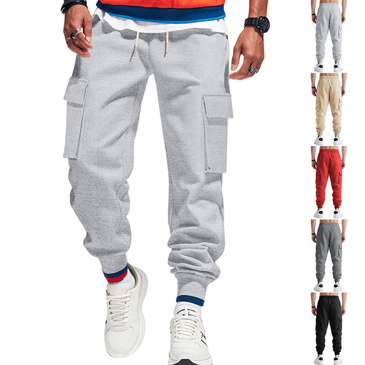 Everett | Men's Casual Cargo Pants with Elastic Waist