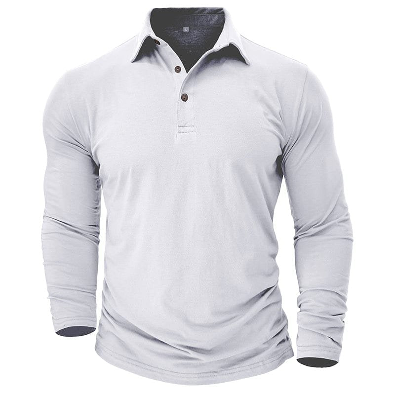 Damian | Premium Long-Sleeve Polo Shirts