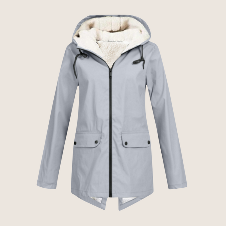 Liora | Waterproof Rain Jacket with Adjustable Hood