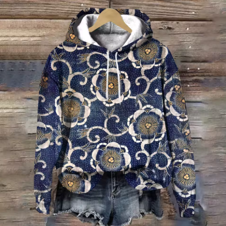 Remi | Cozy And Stylish Jacquard Knit Hoodie
