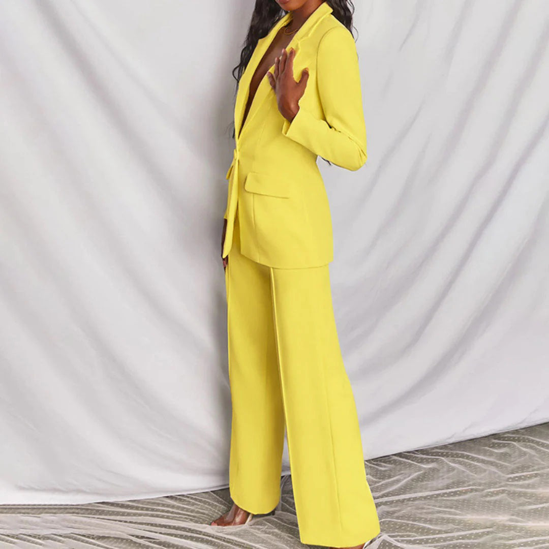 Evelina | Women's Elegant Blazer and Trouser Set
