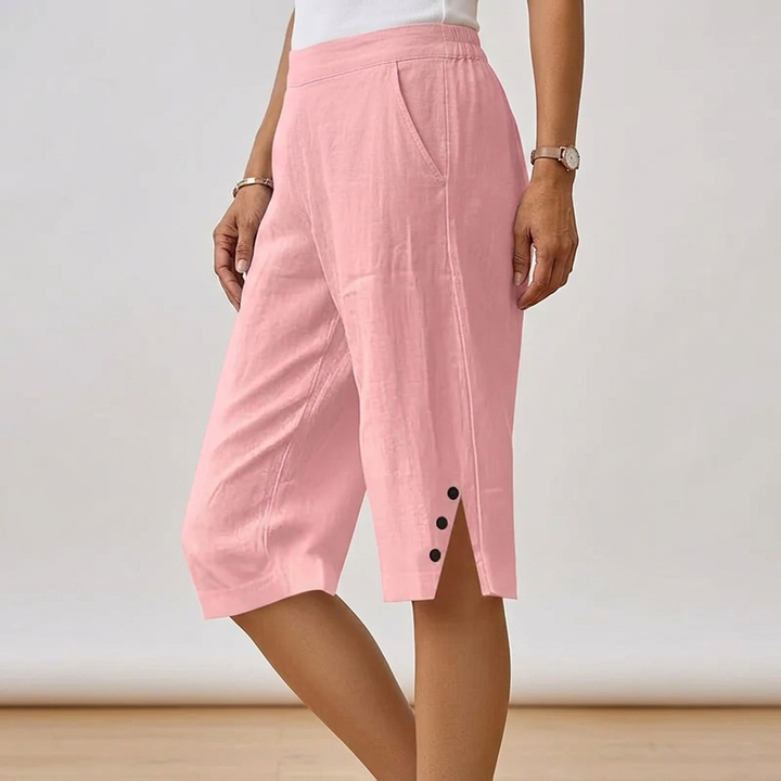 Harlow | Effortless Comfort Relaxed Knee Shorts