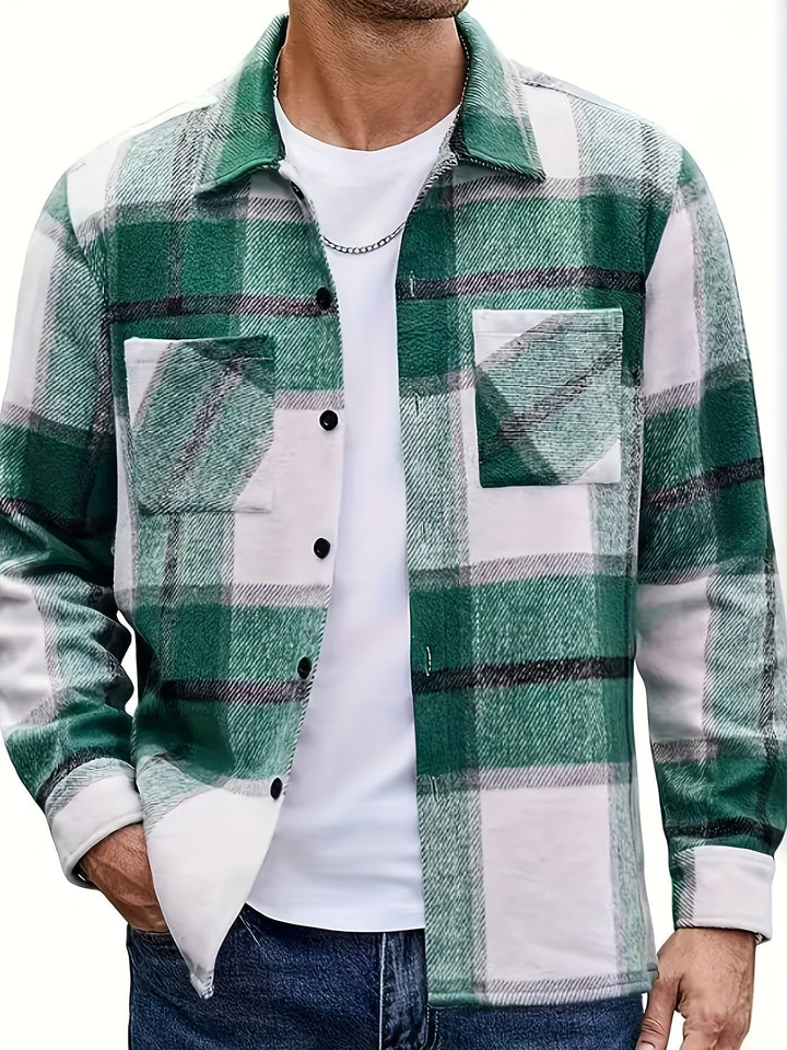 Andrew | Comfortable Check Pattern Lumberjack