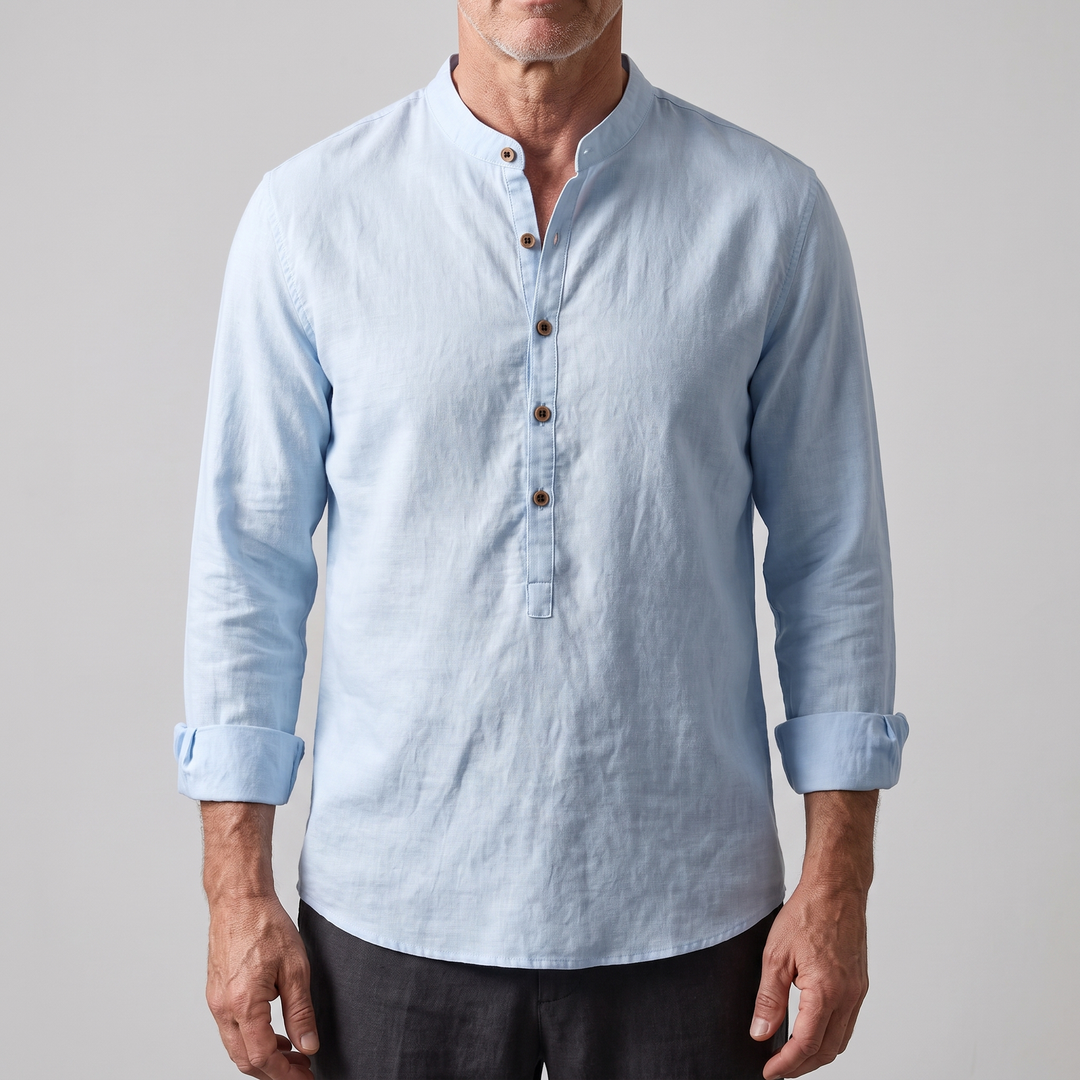 Weston | Timeless Relaxed Style Linen Shirt