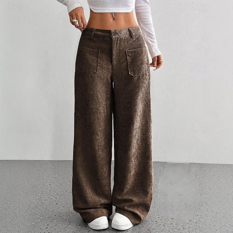 Julietta | Elegant High-Waist Wide-Leg Trousers