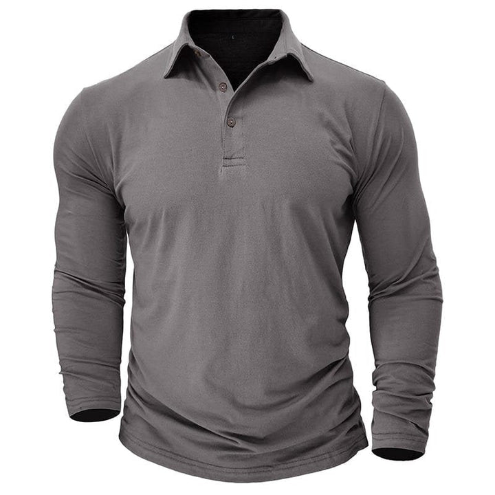 Damian | Premium Long-Sleeve Polo Shirts