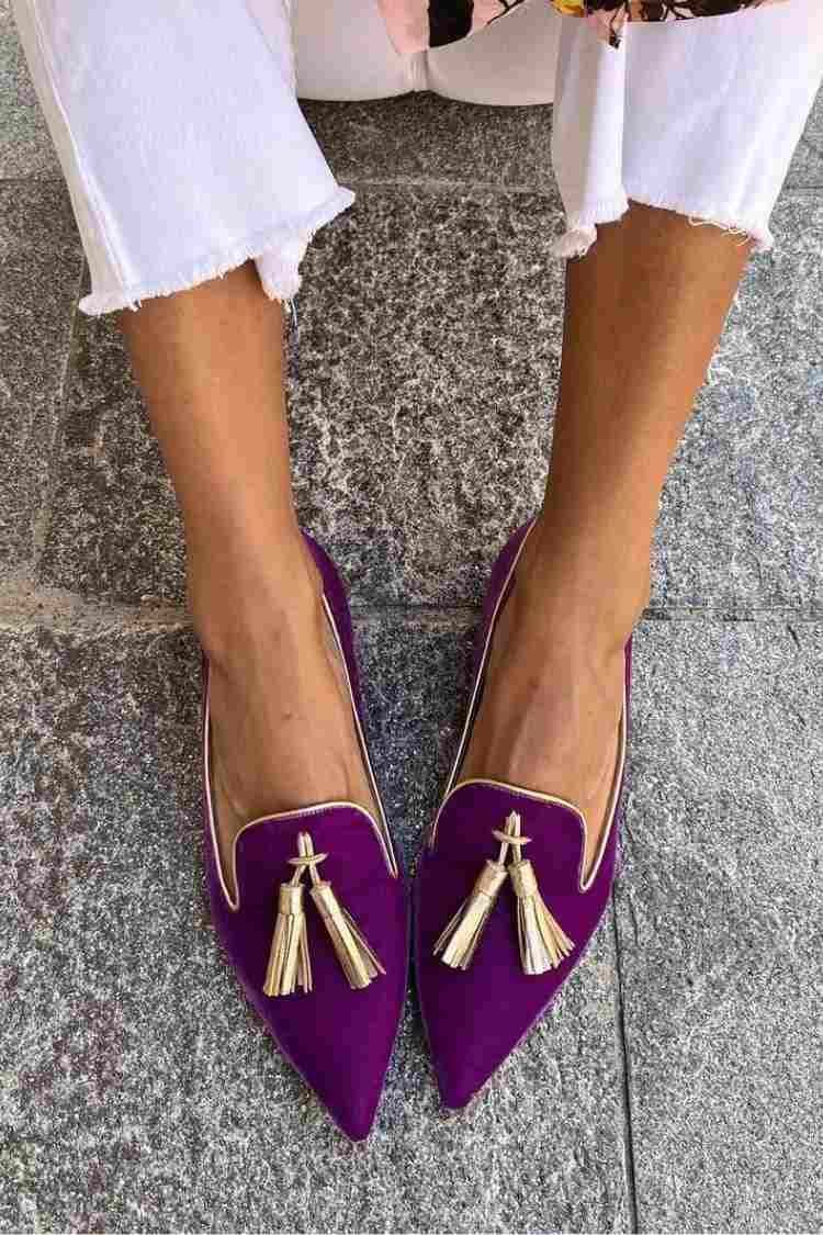 Emery | Chic Pointed-Toe Tassel Loafers