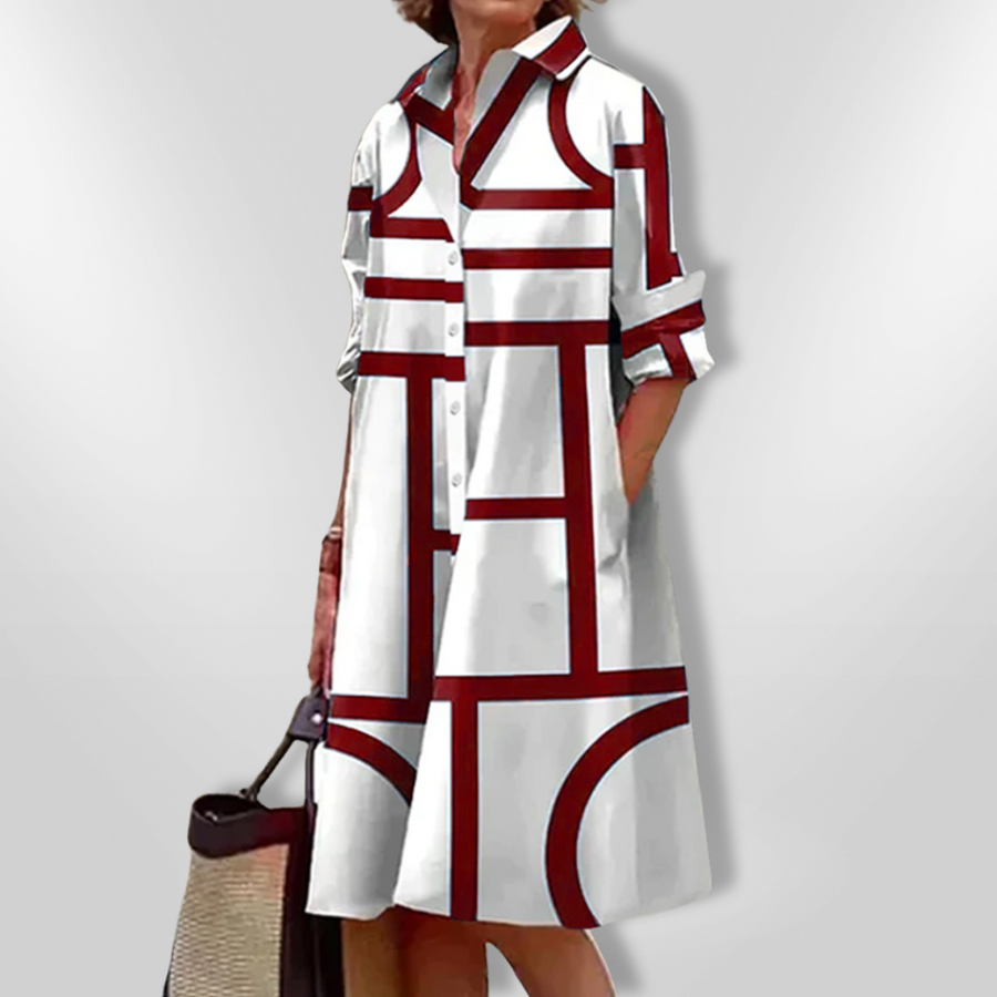 NYLA – EVERYDAY POCKETED MIDI DRESS