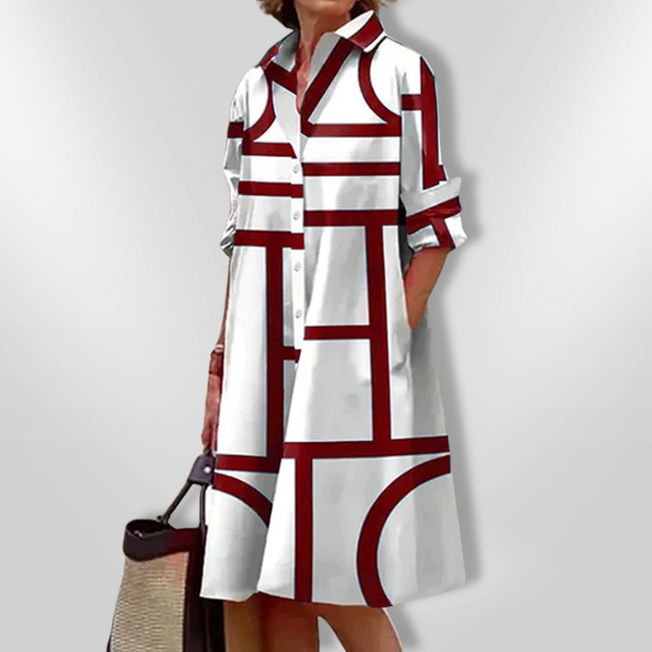 NYLA – EVERYDAY POCKETED MIDI DRESS