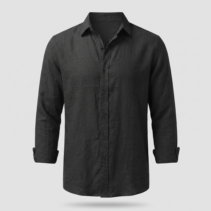 Aiden | Comfortable Long Sleeve Linen Shirt