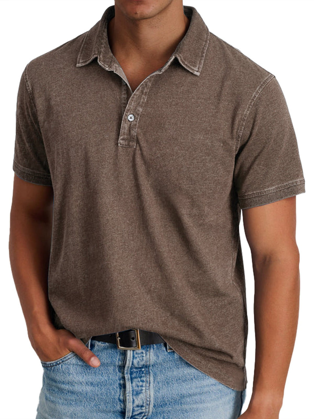 Henry | Classic Refined Cotton-Blend Polo Shirt
