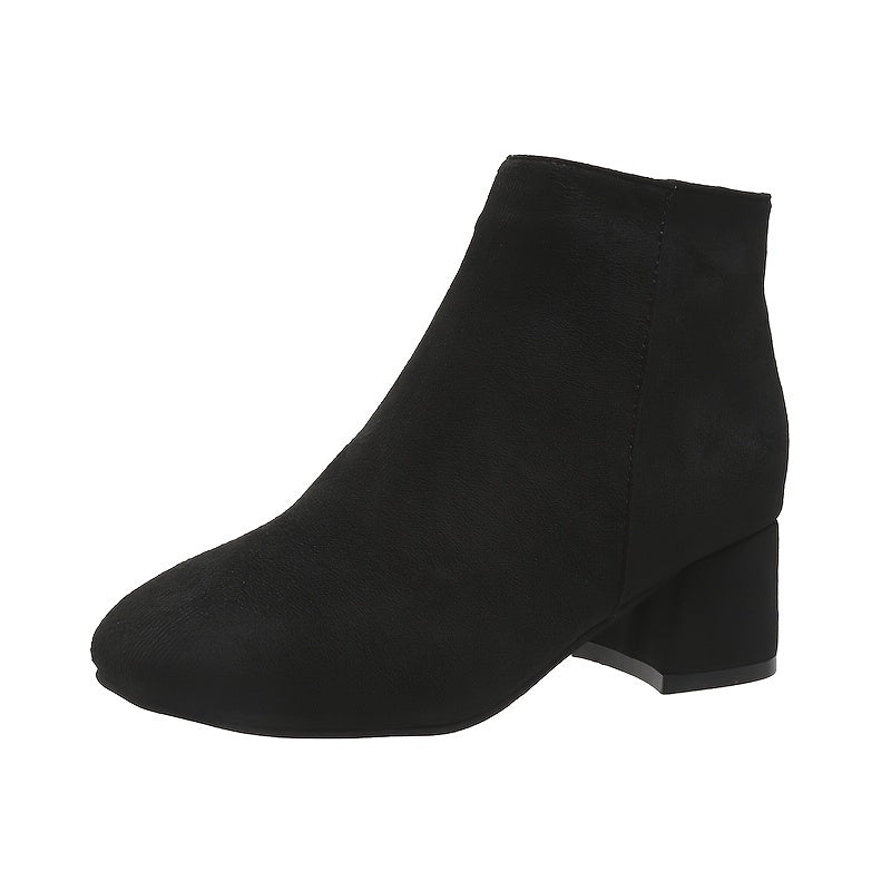 Eliana | Elegant Suede-Finish Chelsea Ankle Boots