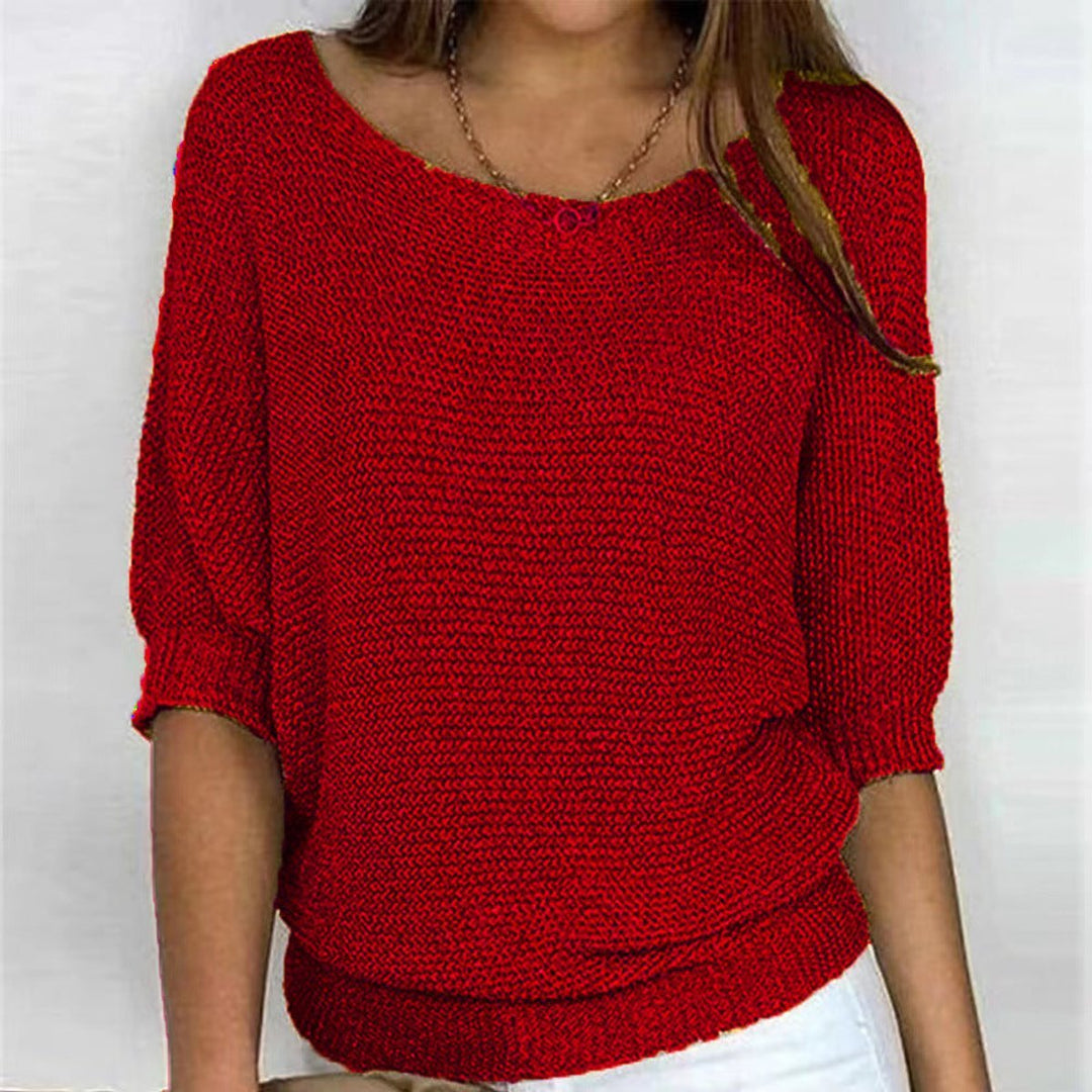 Liora | Relaxed Oversized Batwing Knit Sweater