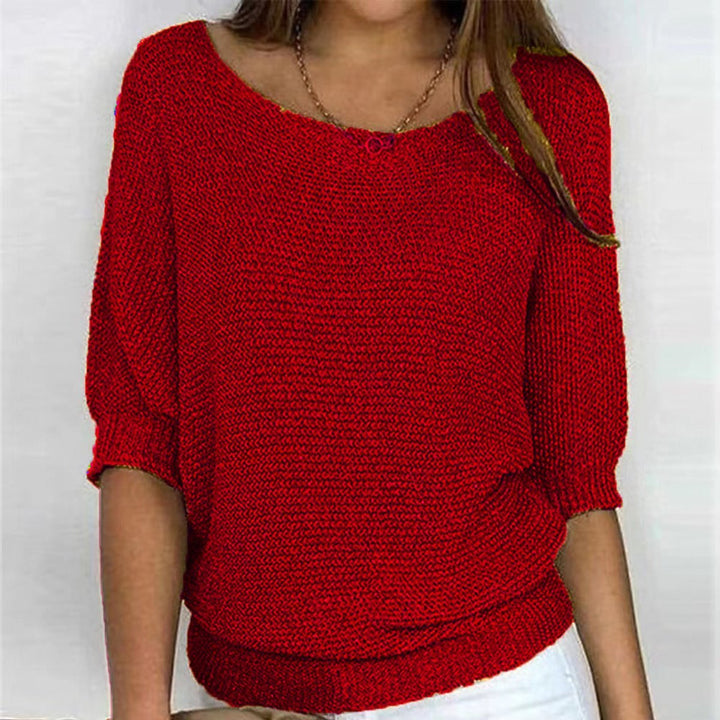 Liora | Relaxed Oversized Batwing Knit Sweater