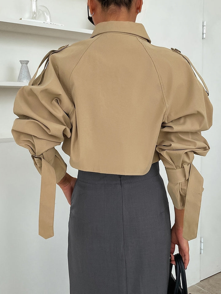 Odette | Women's High-Fashion Short Trench Coat