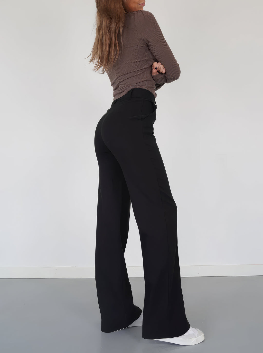 Evelina | Women's Relaxed Wide-Leg Trousers