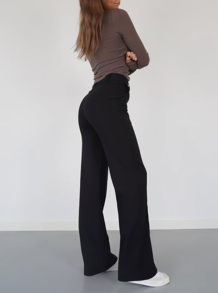 Evelina | Women's Relaxed Wide-Leg Trousers
