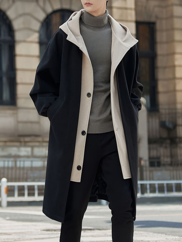 Hudson | Refined Hooded Longline Trenchcoat