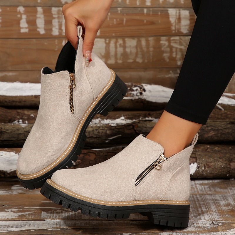 Alice | Modern And Versatile Platform Ankle Boots