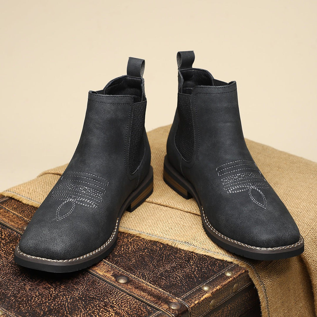 Samuel | Classic Chelsea Slip-On Ankle Men's Boots