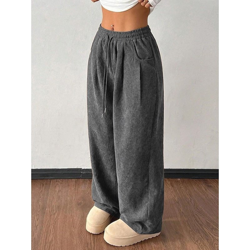 Milana | Elegant High-Waist Wide-Leg Trousers