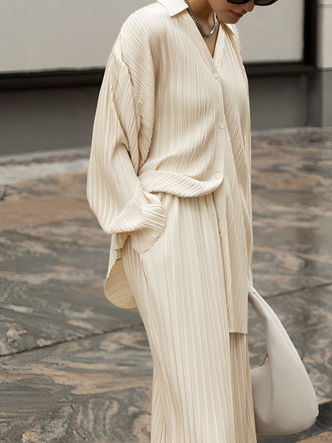 Lena | Elegant Relaxed Style Two-Piece Set