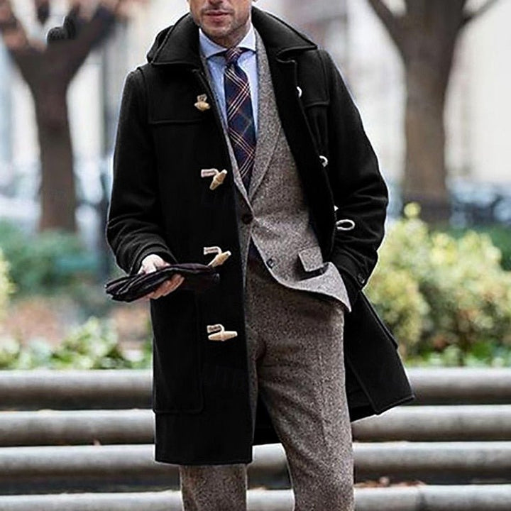 Roman | Timeless Winter Style Hooded Toggle Trenchcoat