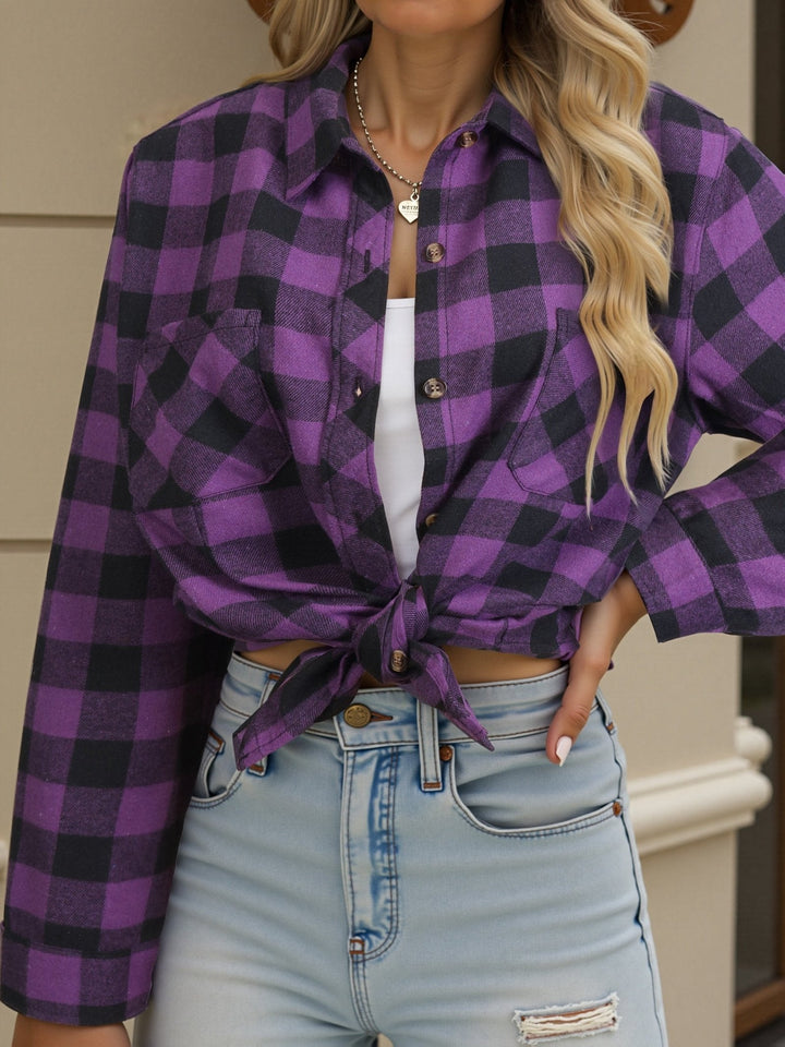 Melanie | Relaxed Buffalo Check Lumberjack