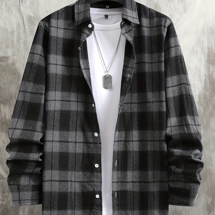 Nicolas | Timeless Relaxed Check Lumberjack