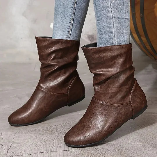 Emery | Exclusive Leather Slouch Boots