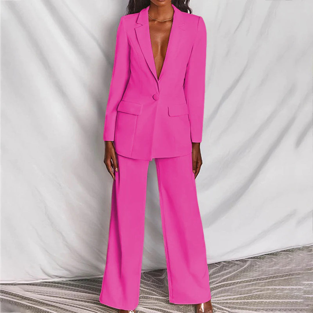 Evelina | Women's Elegant Blazer and Trouser Set
