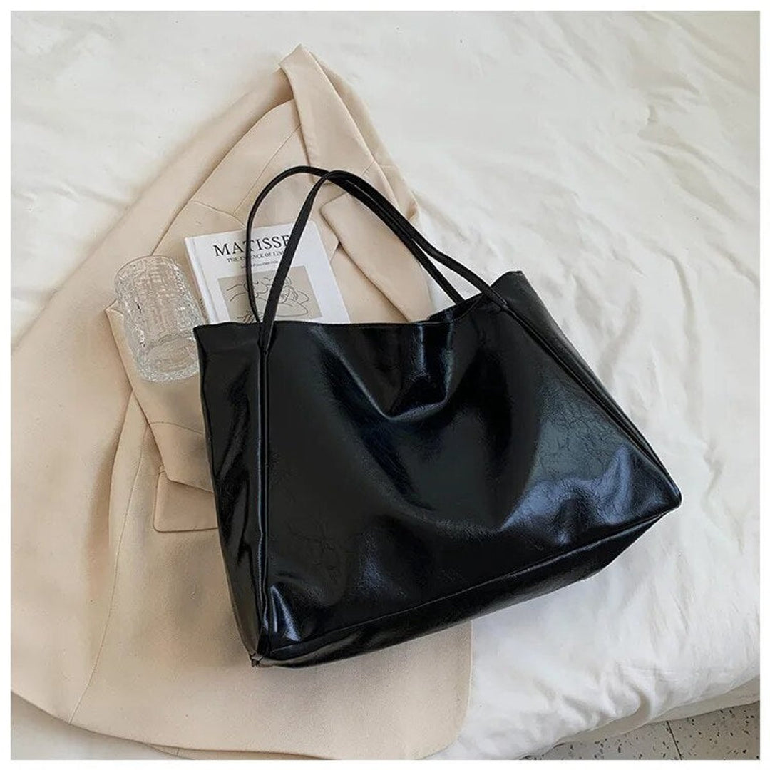 Nova | Spacious PU Leather Tote Bag